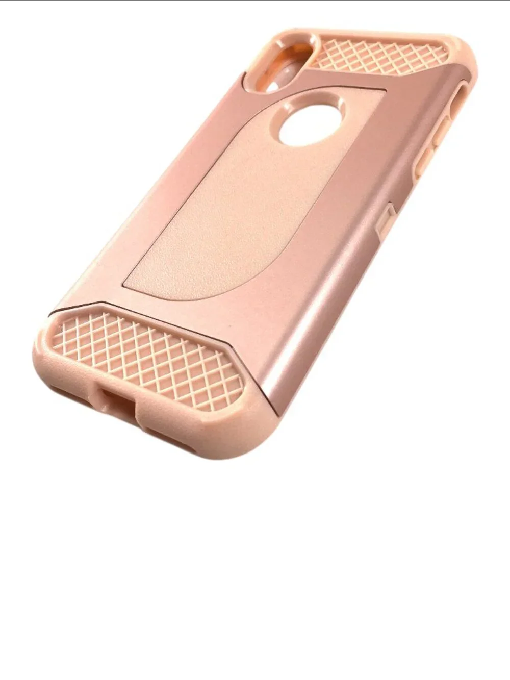 2 NEW iPhone Xs 1Os X 10 Case Cover Pink Rosegold Rose Gold Protective Slim NIP